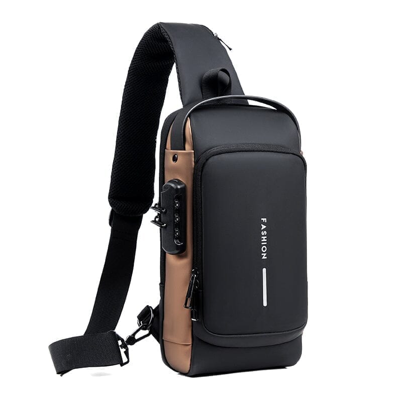 Mochila Anti-Furto com Senha USB - Slim Bag